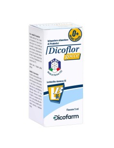 Dicoflor Gocce Integratore Fermenti Lattici 5 ml